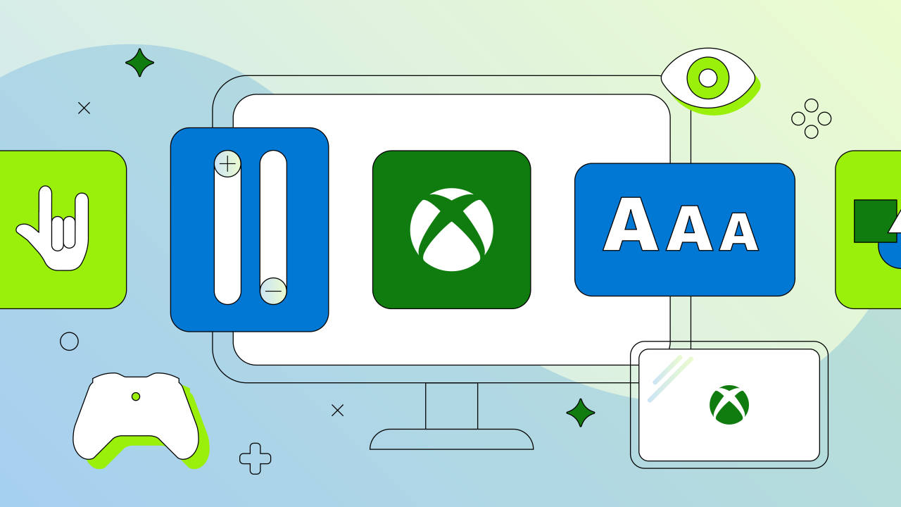 Image with text reading Powering Games, Empowering Creators with images from six video games