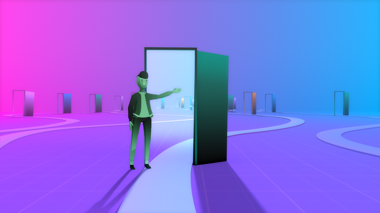 Image with text reading Powering Games, Empowering Creators with images from six video games